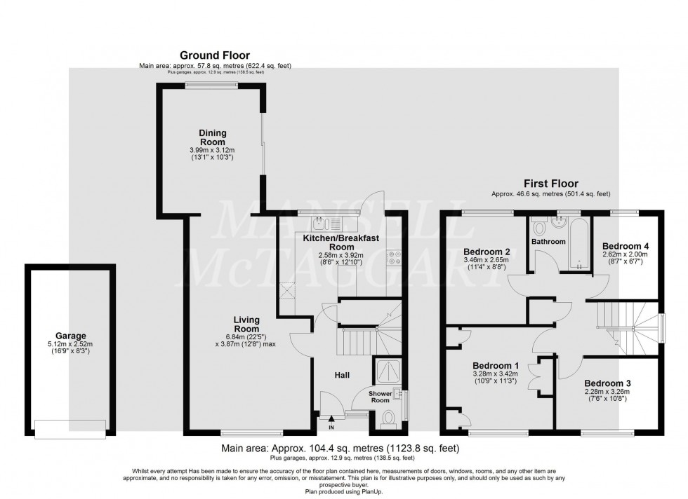 Floorplan for Landen Park, Horley, RH6
