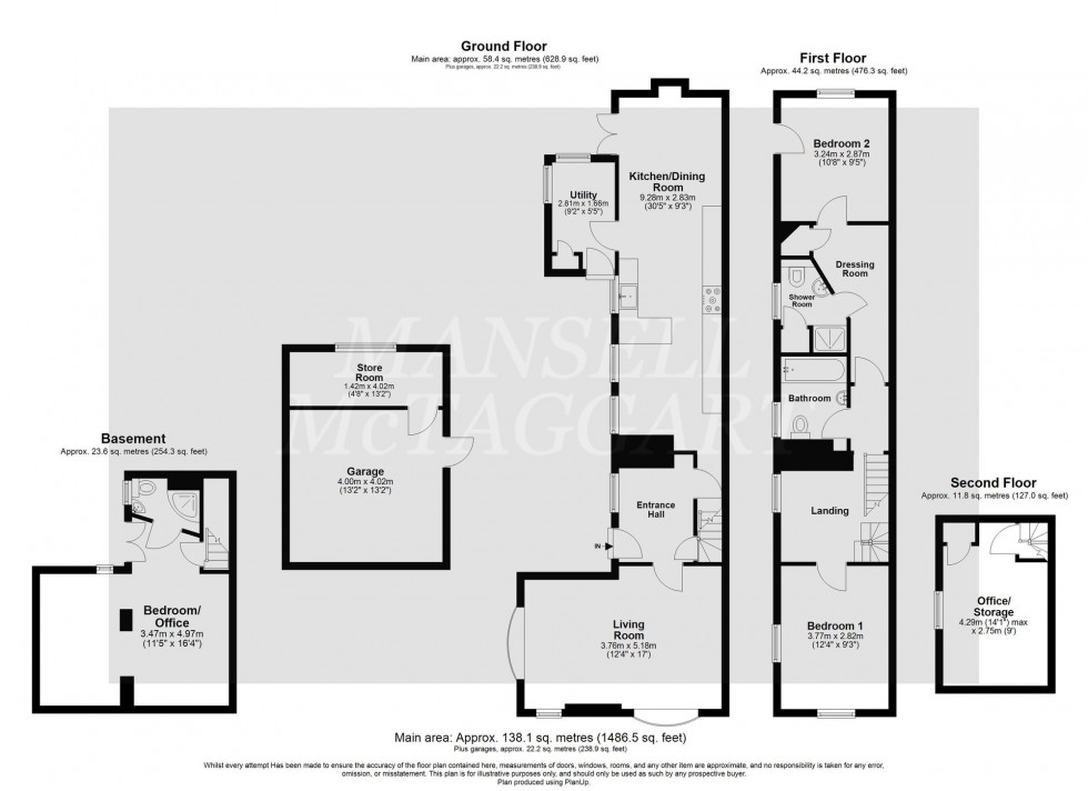Floorplan for Phoenix Lane, Ashurst Wood, RH19