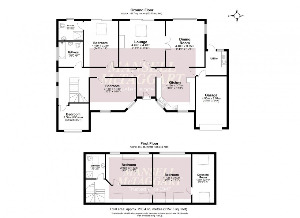 Floorplan for Coldharbour Lane, North Chailey, BN8