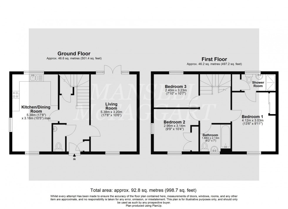 Floorplan for Gibby Road, Copthorne, RH10