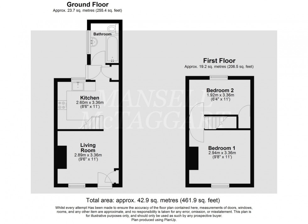 Floorplan for North Road, Crawley, RH10