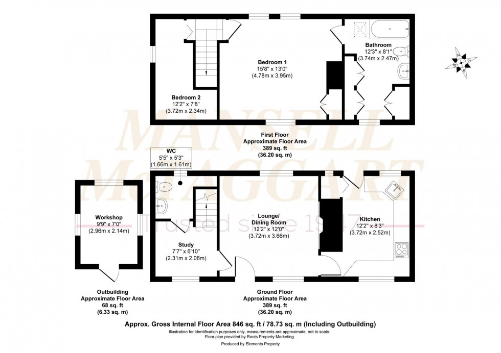 Floorplan for The Green, Newick, BN8