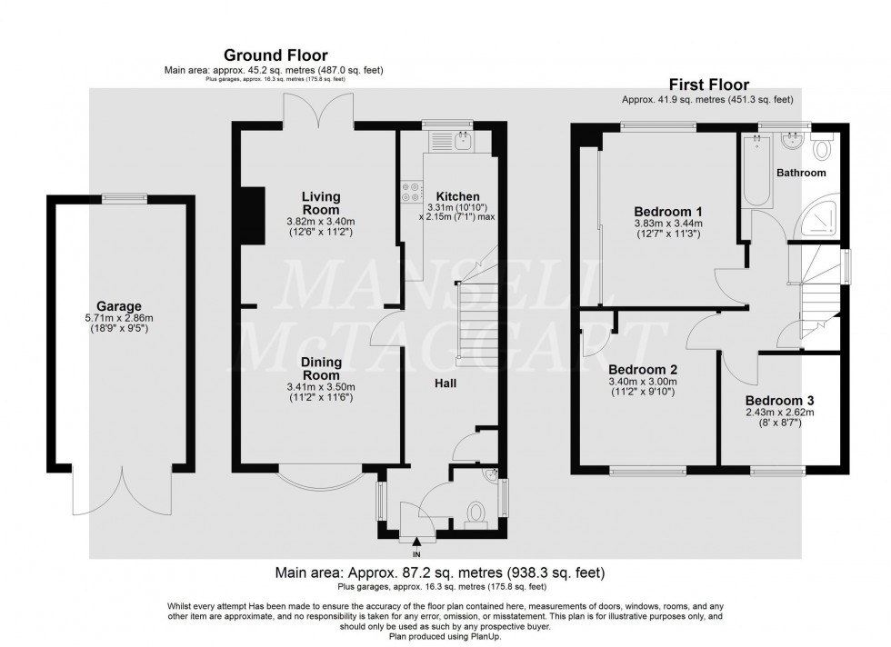 Floorplan for Crossways, Crawley, RH10