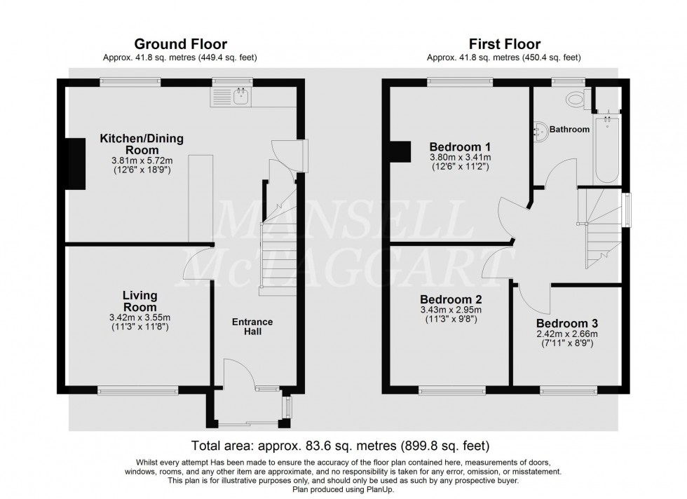 Floorplan for Hudson Road, Crawley, RH10