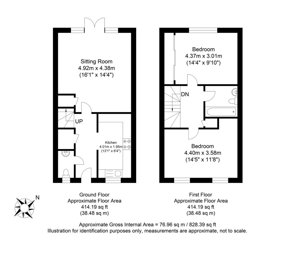 Floorplan for Danforth Way, Ringmer, BN8
