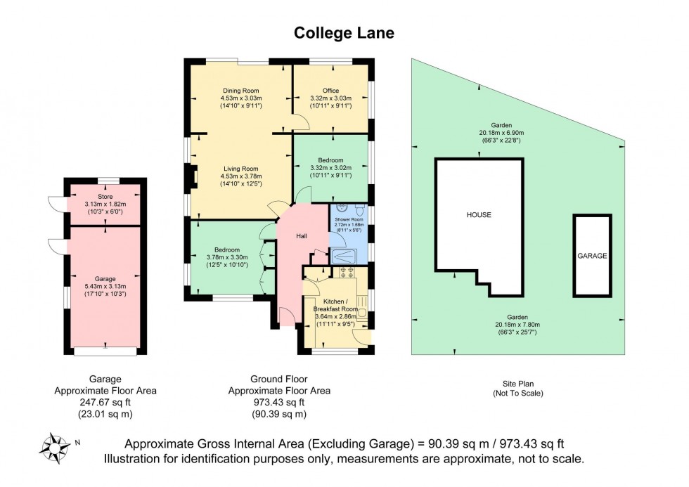 Floorplan for College Lane, Hurstpierpoint, BN6