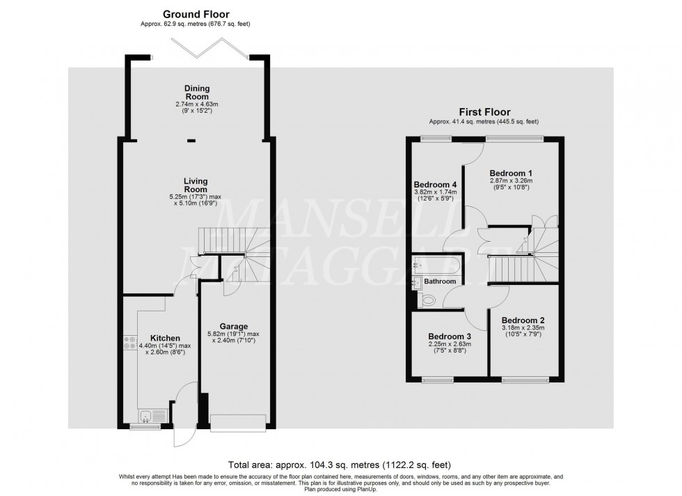 Floorplan for Trindles Road, South Nutfield, RH1