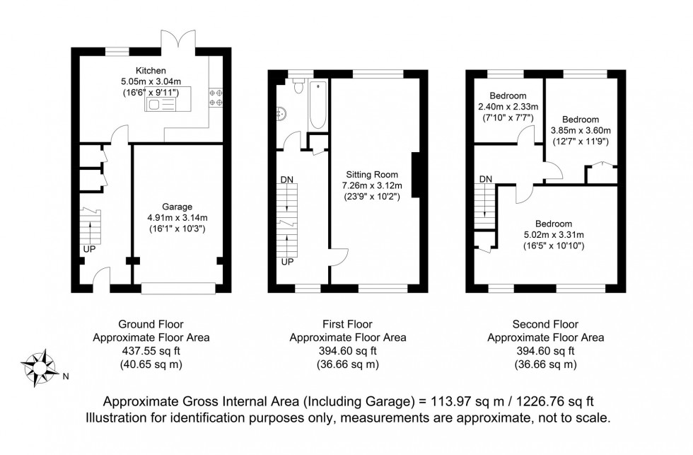 Floorplan for The Martlets, Lewes, BN7