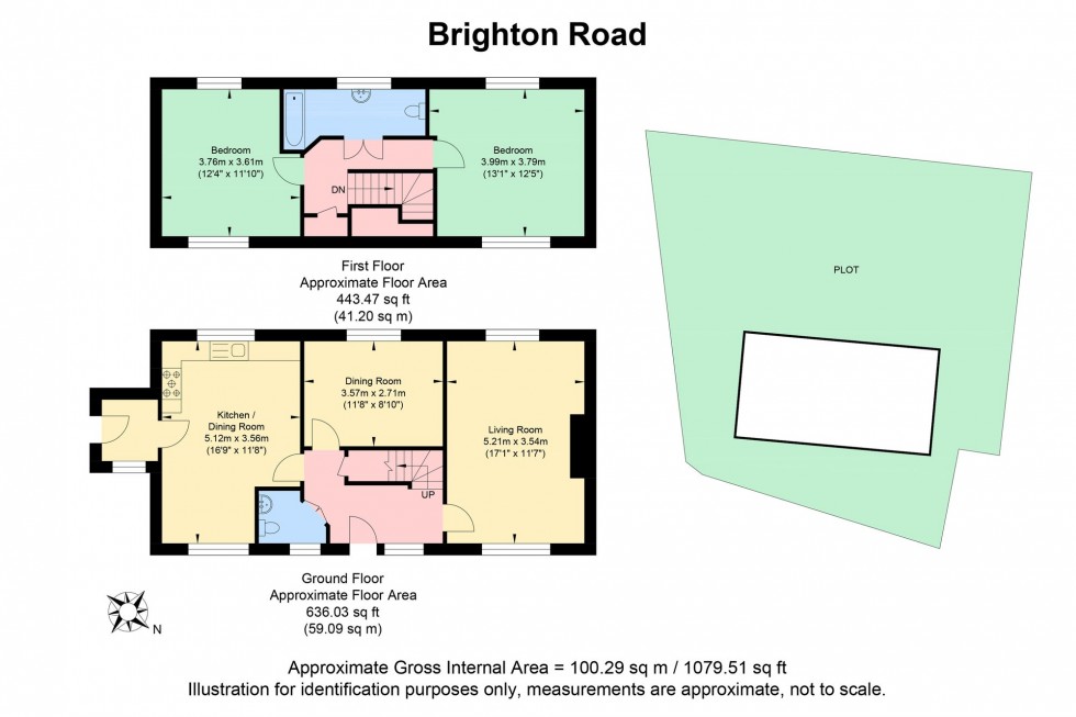 Floorplan for Brighton Road, Newtimber, BN6