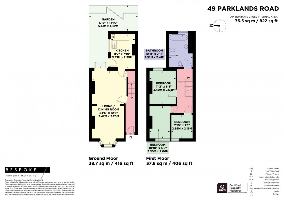 Floorplan for Parklands Road, Hassocks, BN6