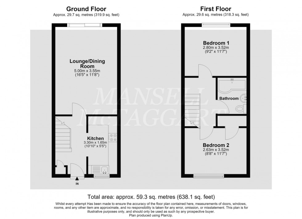 Floorplan for Prestwick Close, Ifield, RH11