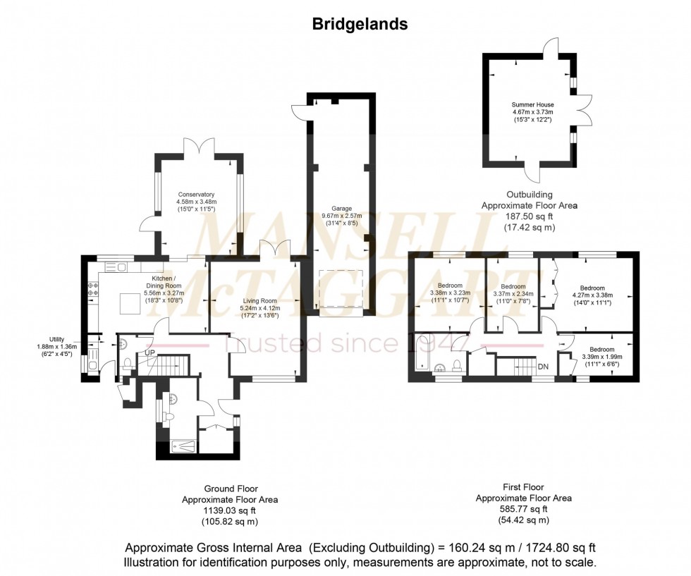 Floorplan for Bridgelands, Copthorne, RH10