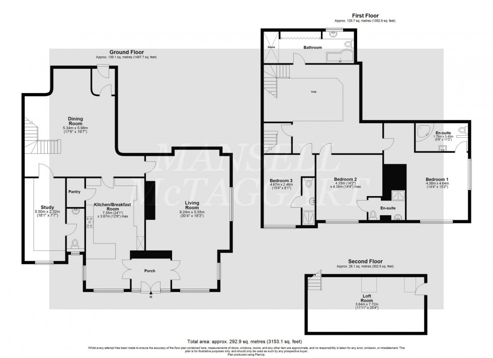 Floorplan for Wilderwick Road, East Grinstead, RH19