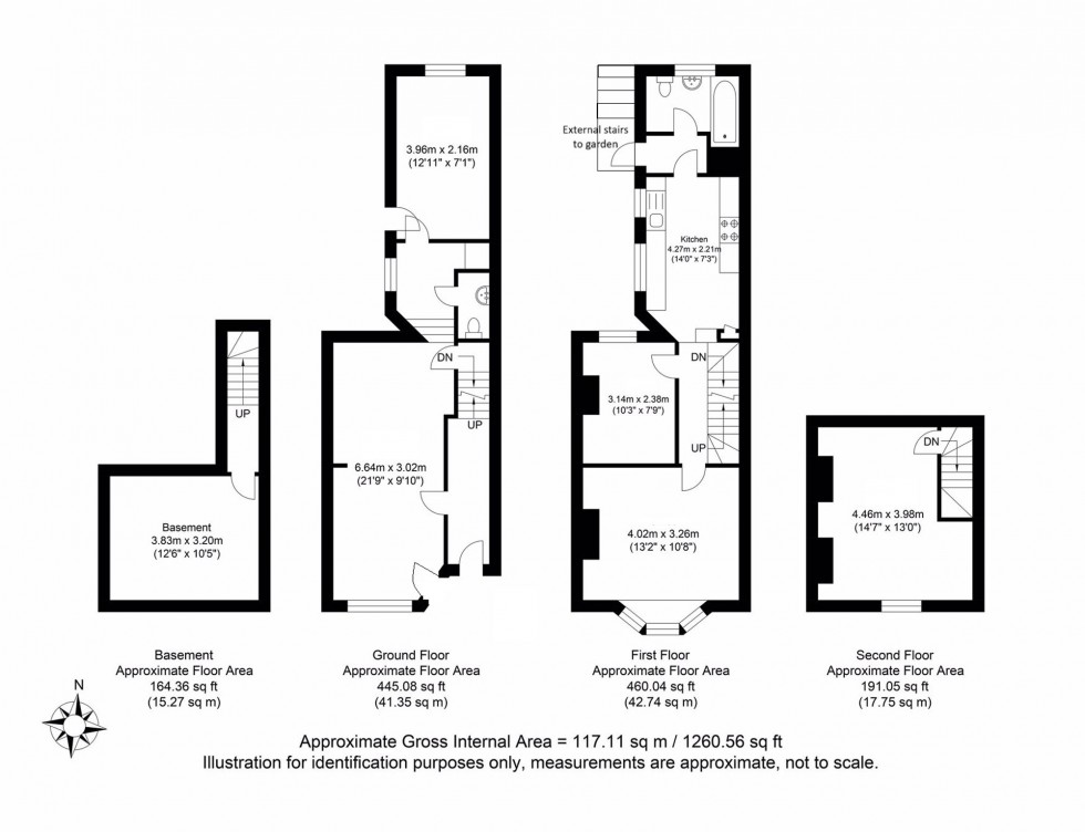 Floorplan for Western Road, Lewes, BN7