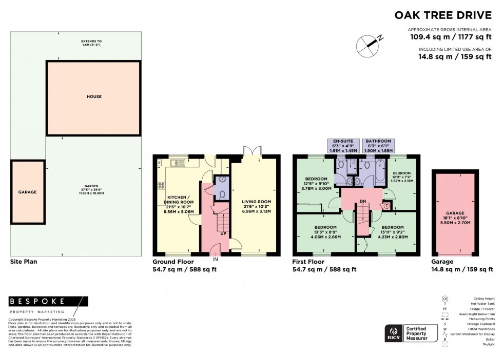 Floorplan for Oak Tree Drive, Hassocks, BN6
