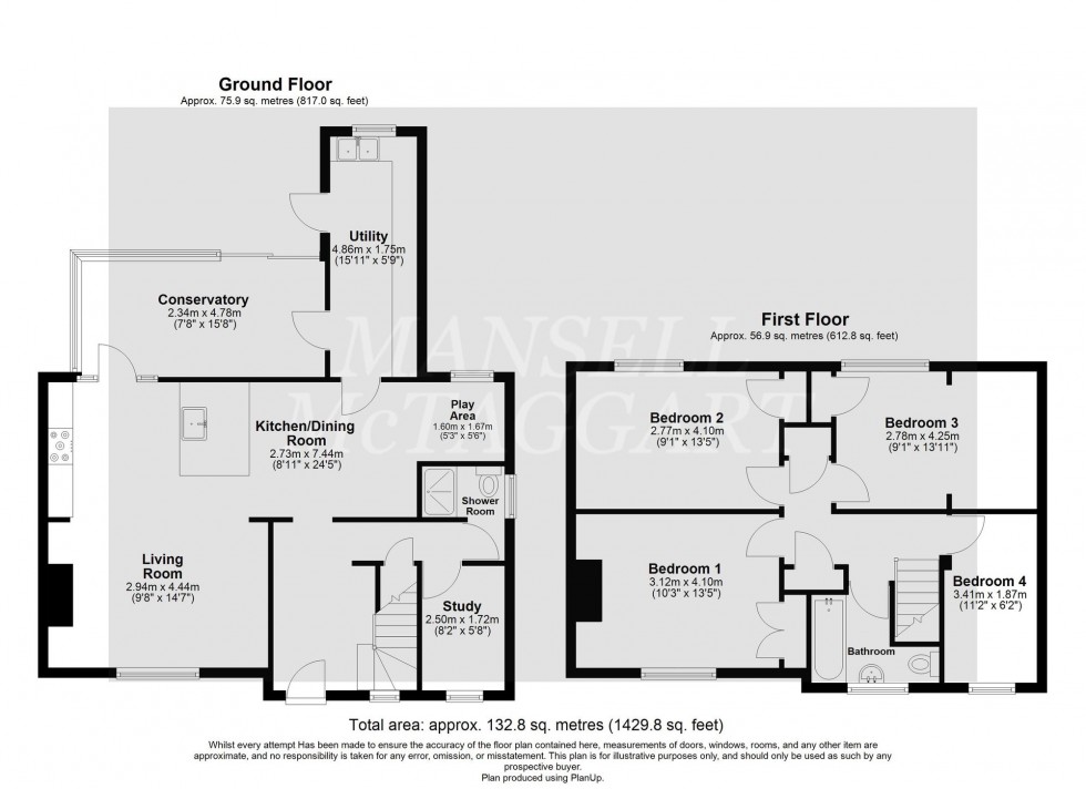 Floorplan for Hollow Lane, Dormansland, RH7