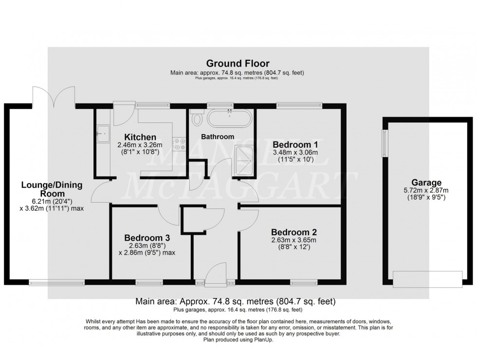 Floorplan for Bayhams Field, Sharpthorne, RH19