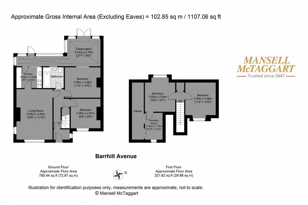Floorplan for Barrhill Avenue, Brighton, BN1