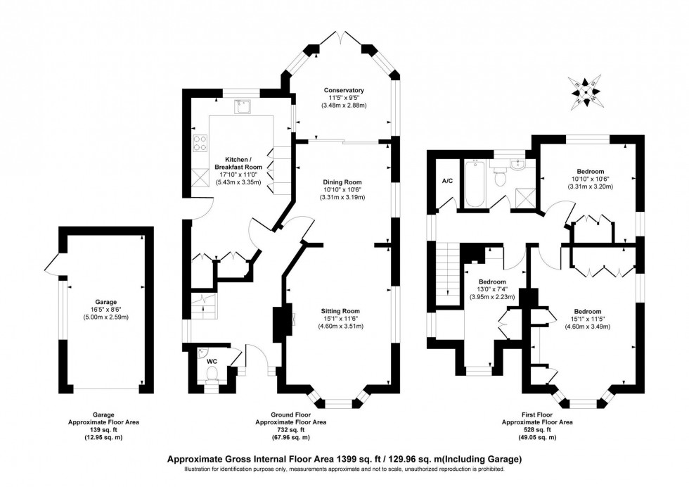 Floorplan for Beckworth Close, Lindfield, RH16