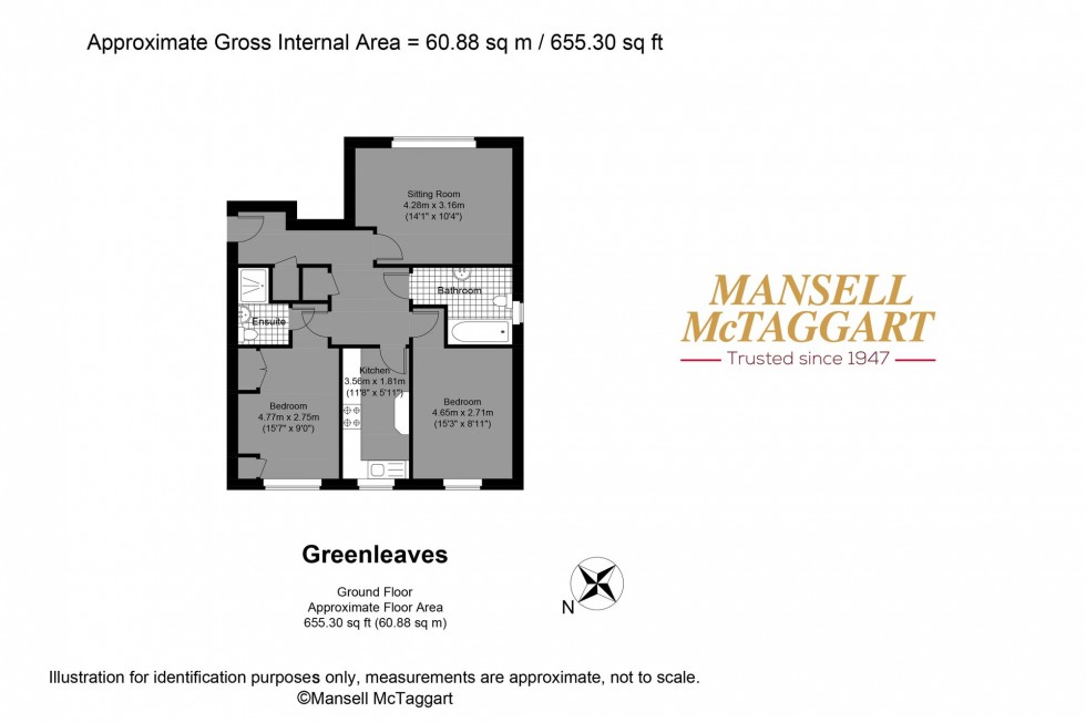 Floorplan for Clays Hill, Bramber, BN44
