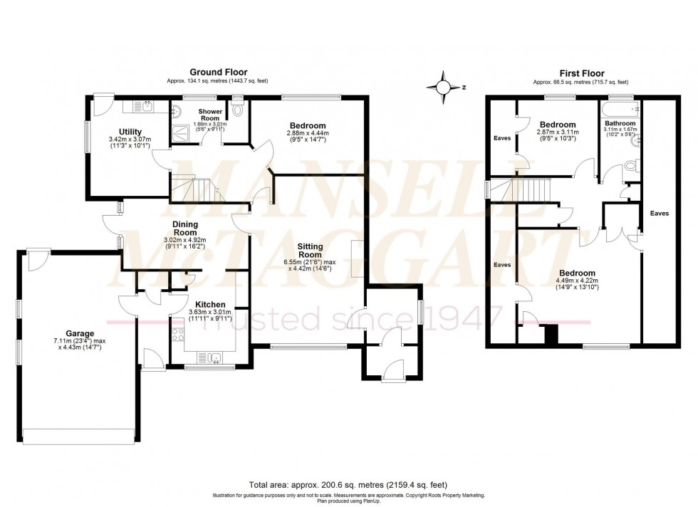 Floorplan for East Grinstead Road, North Chailey, BN8