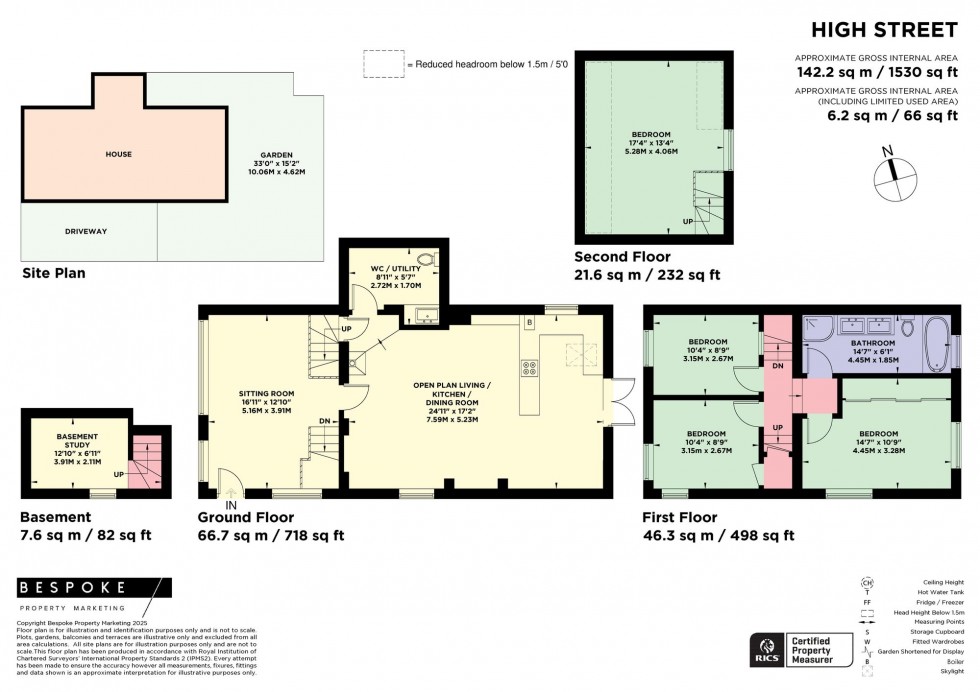 Floorplan for High Street, Ditchling, BN6
