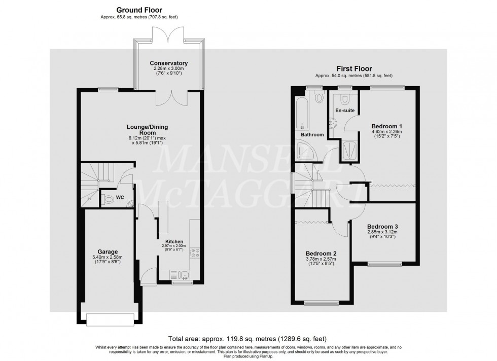 Floorplan for Lyric Close, Maidenbower, RH10