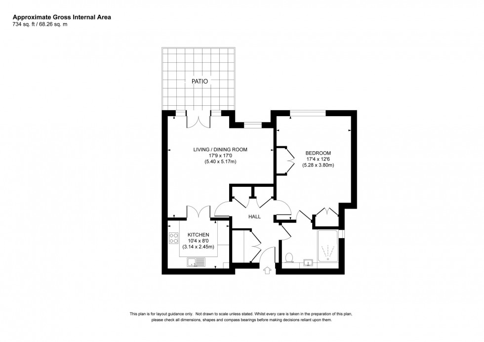 Floorplan for Kleinwort Close, Hurst Place, RH16