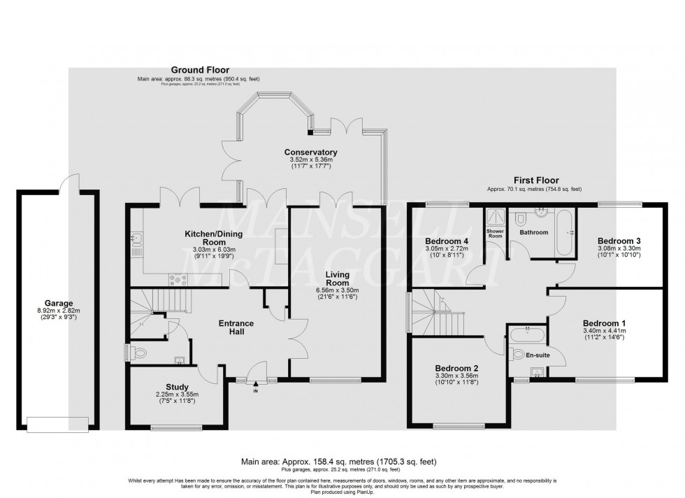 Floorplan for Clayford, Dormansland, RH7