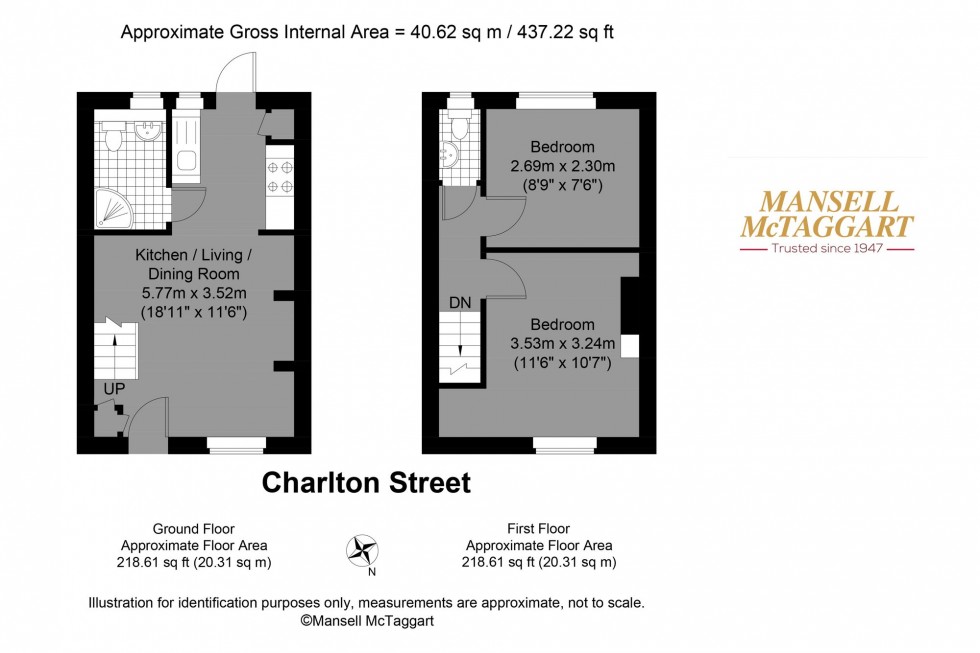Floorplan for Charlton Street, Steyning, BN44