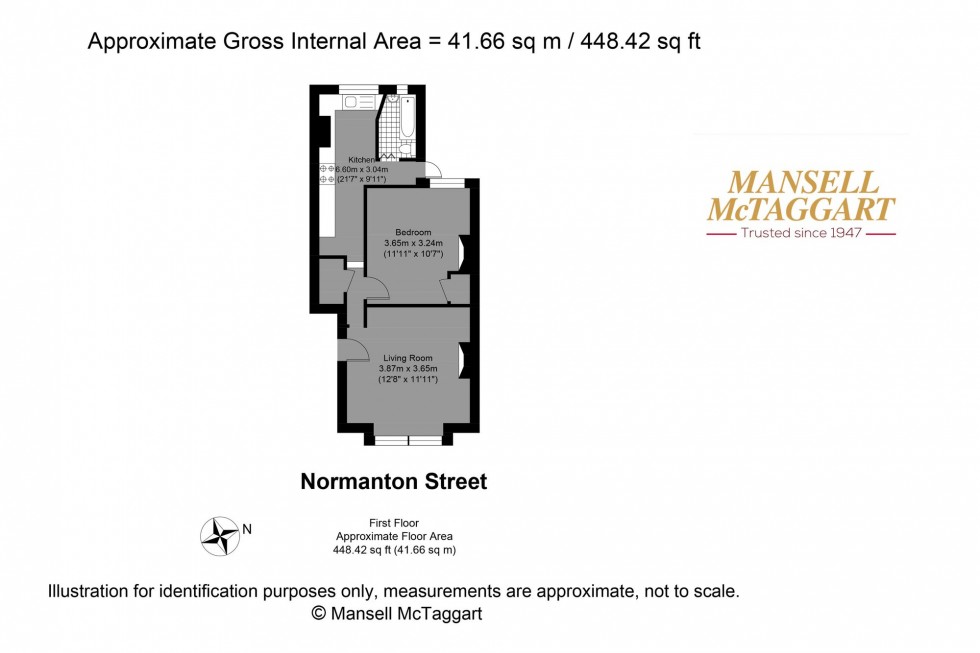 Floorplan for Normanton Street, Brighton, BN2