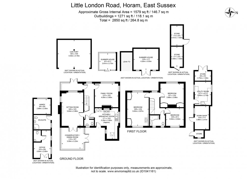 Floorplan for Little London Road, Horam, TN21