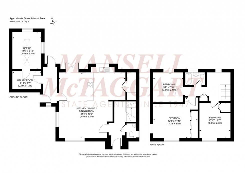 Floorplan for Wells Close, Plumpton Green, BN7