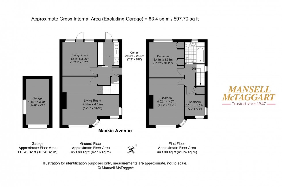 Floorplan for Mackie Avenue, Brighton, BN1