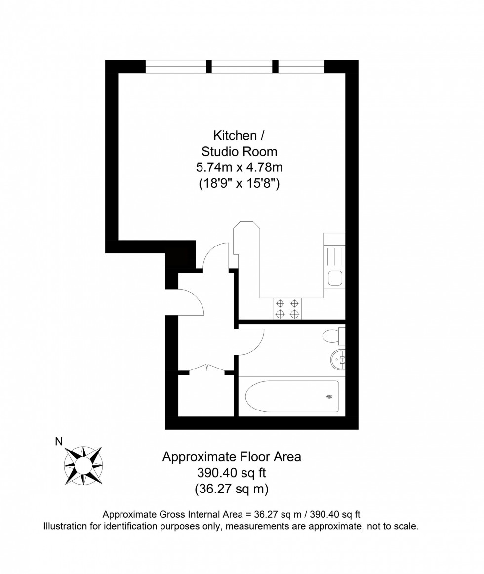 Floorplan for Eleanor Close, Lewes, BN7