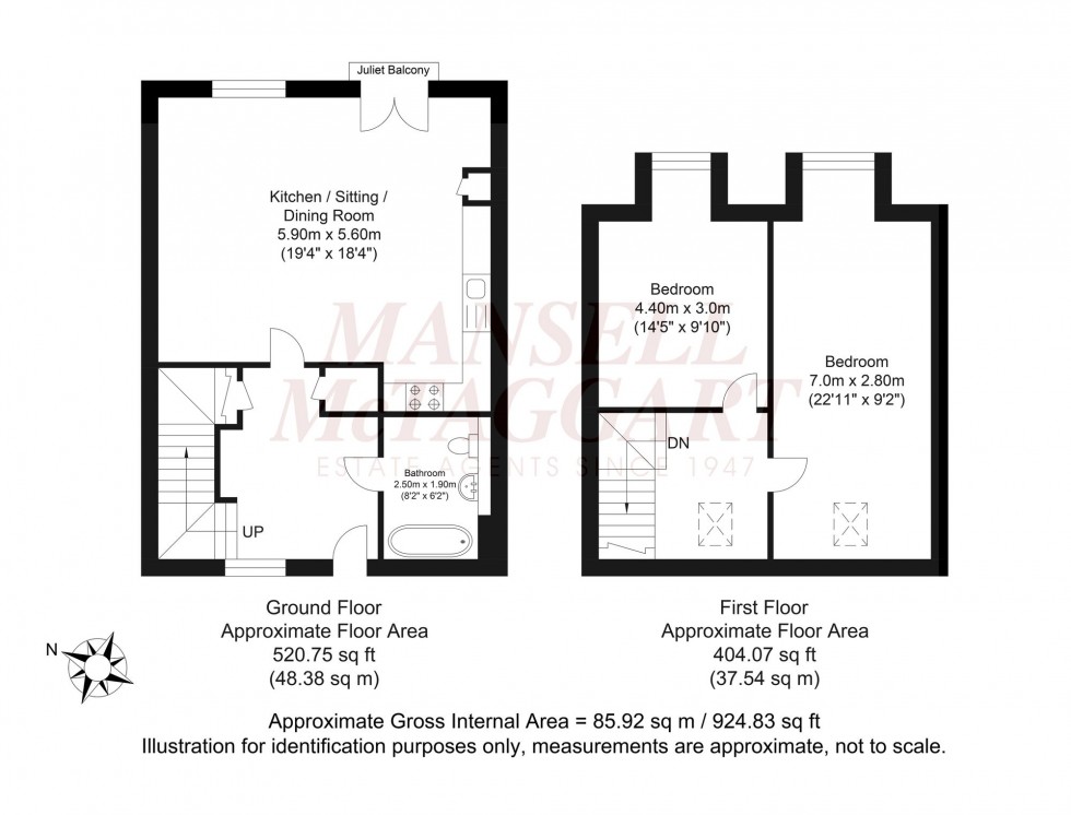 Floorplan for Station Road, Southwater, RH13