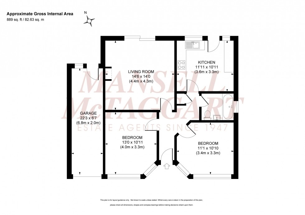 Floorplan for Valebridge Road, Burgess Hill, RH15
