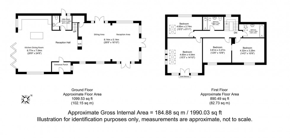 Floorplan for Church Lane, Kingston, BN7