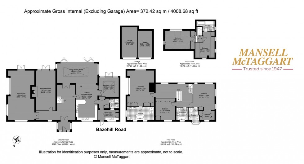Floorplan for 26 Bazehill Road, Rottingdean, BN2