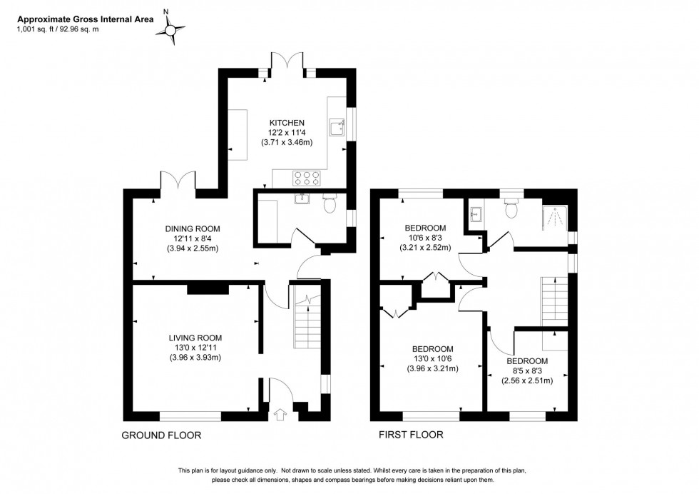 Floorplan for Victoria Road, Haywards Heath, RH16
