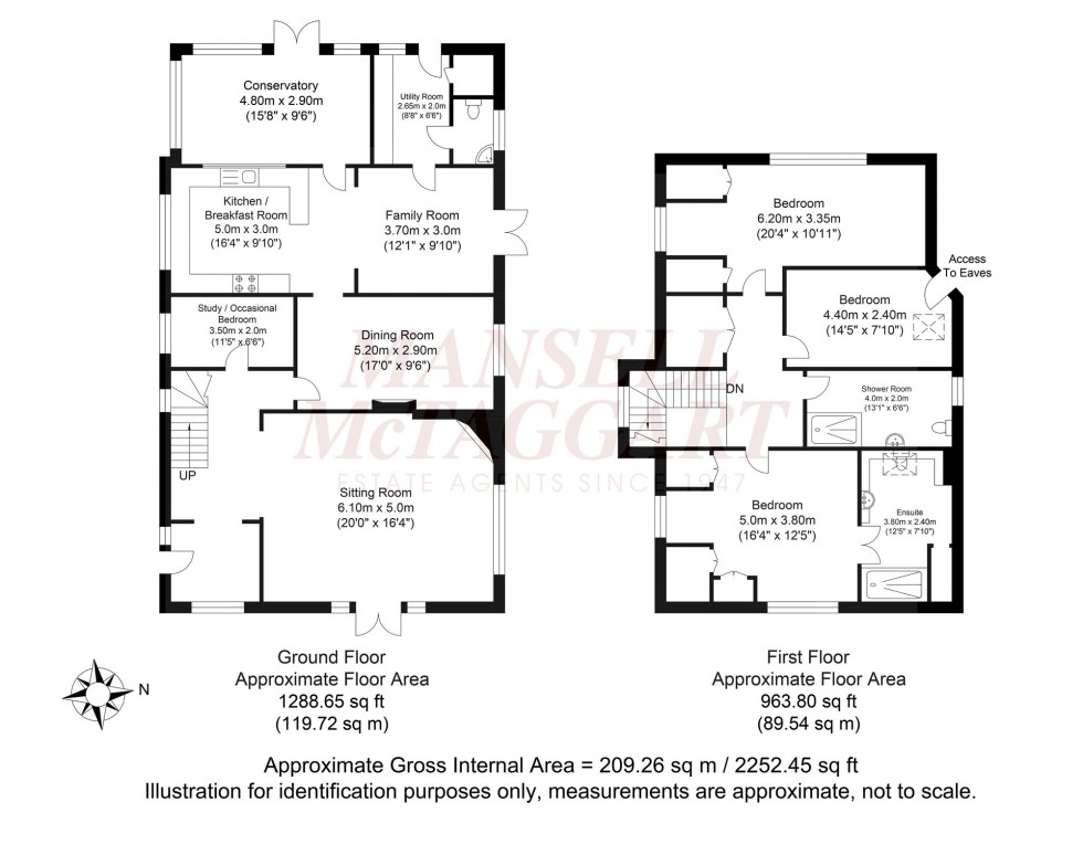 Floorplan for Bentons Lane, Dial Post, RH13