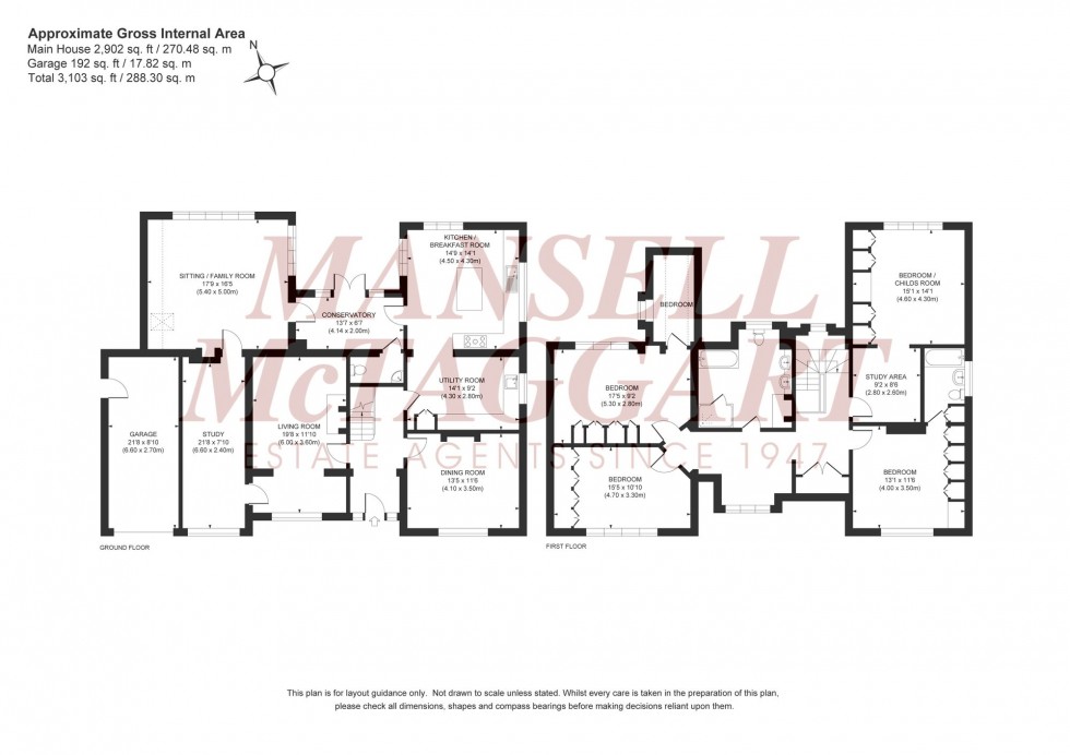 Floorplan for Janes Lane, Burgess Hill, RH15