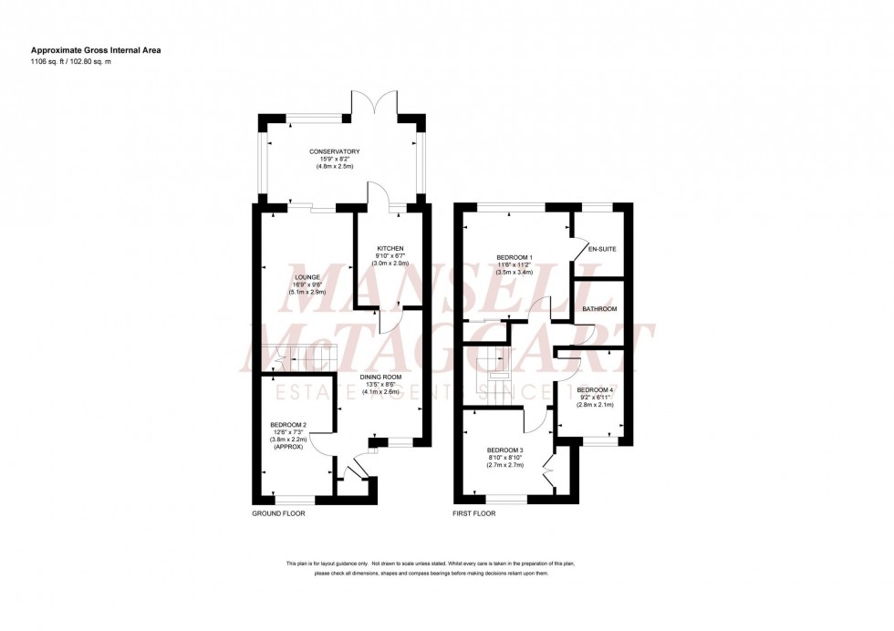 Floorplan for Cold Waltham Lane, Burgess Hill, RH15