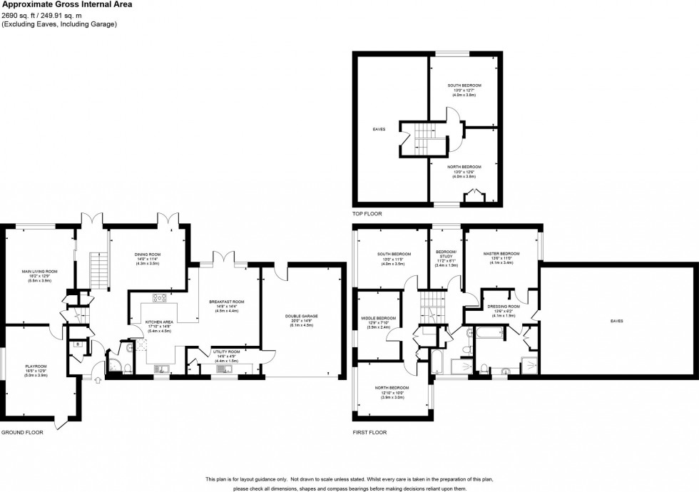 Floorplan for Fairford Close, Haywards Heath, RH16