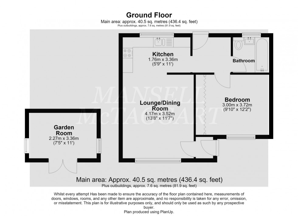 Floorplan for Holtye Road, East Grinstead, RH19