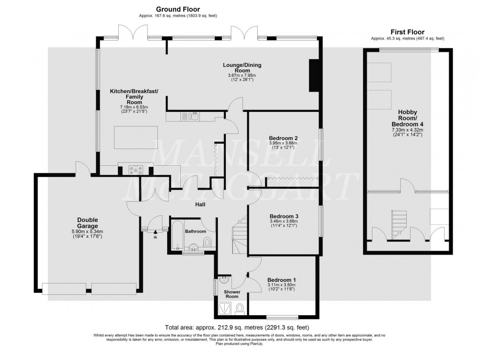 Floorplan for Windmill Lane, Ashurst Wood, RH19