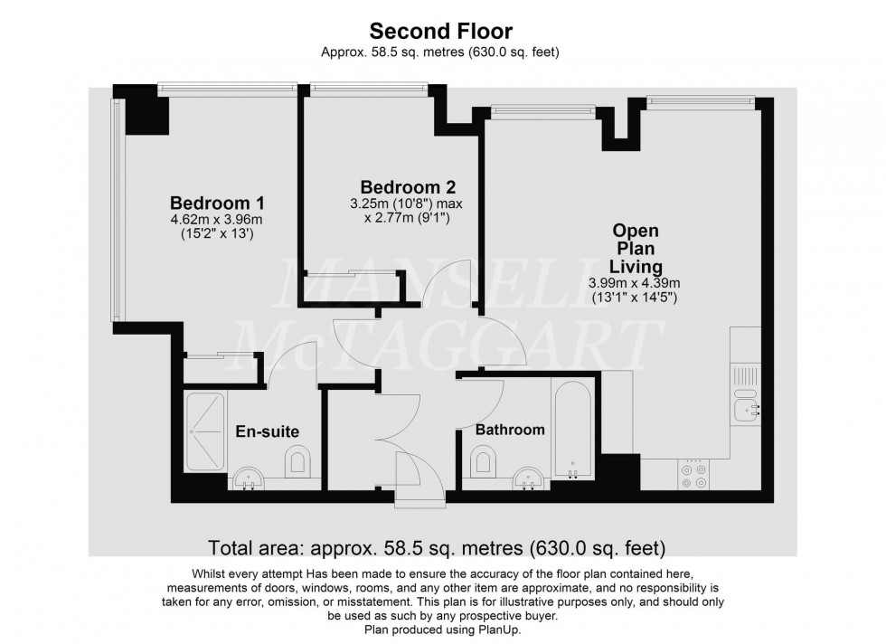 Floorplan for Wood Street, Farringdon House Wood Street, RH19