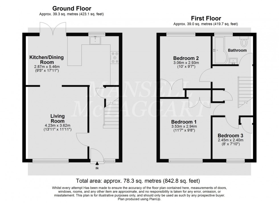 Floorplan for Westleas, Horley, RH6