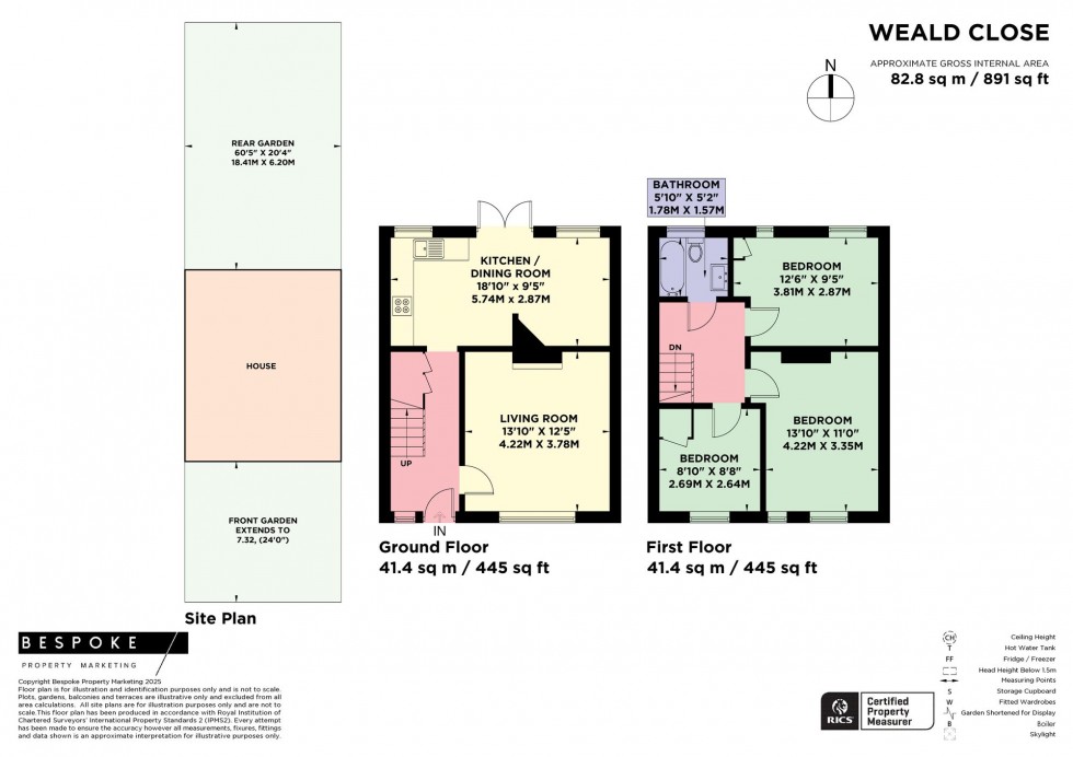 Floorplan for Weald Close, Hurstpierpoint, BN6