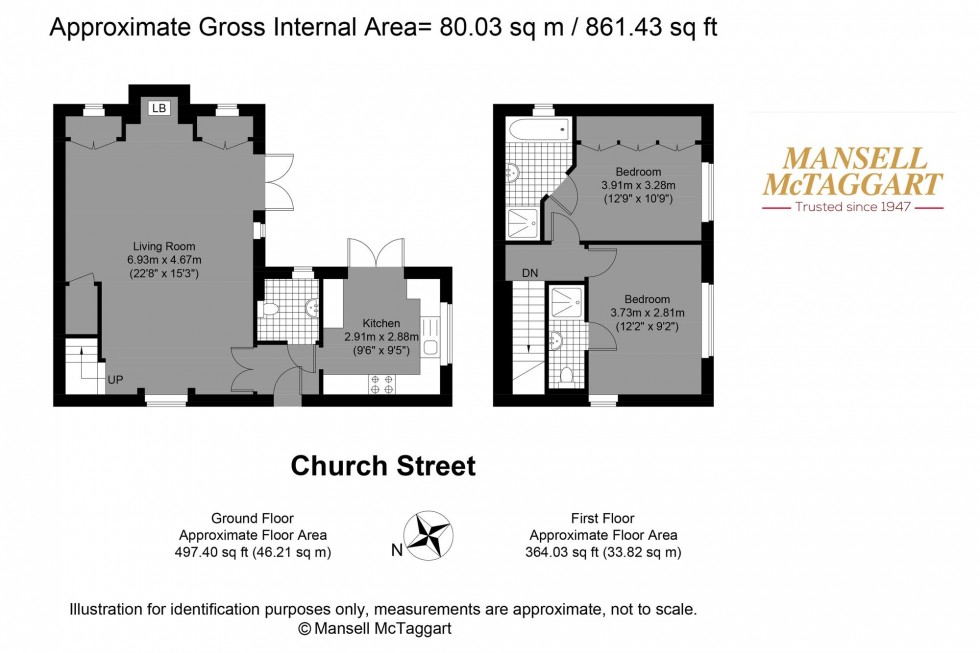 Floorplan for Church Street, Henfield, BN5